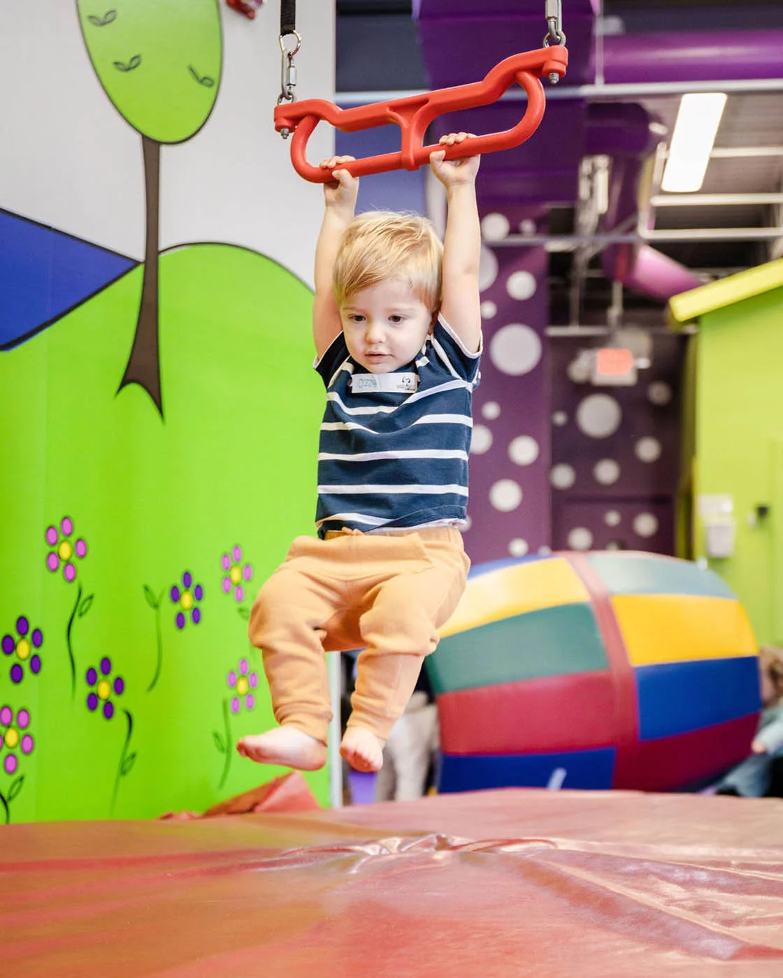 kids playing in open playtime